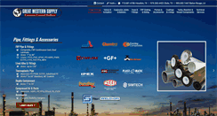Desktop Screenshot of gwspipe.com